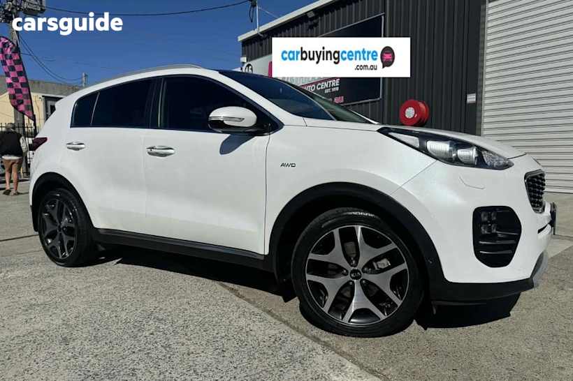 White 2016 Kia Sportage Wagon Platinum (Awd)
