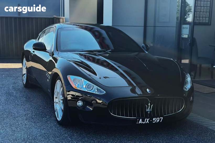 Black 2008 Maserati Granturismo Coupe
