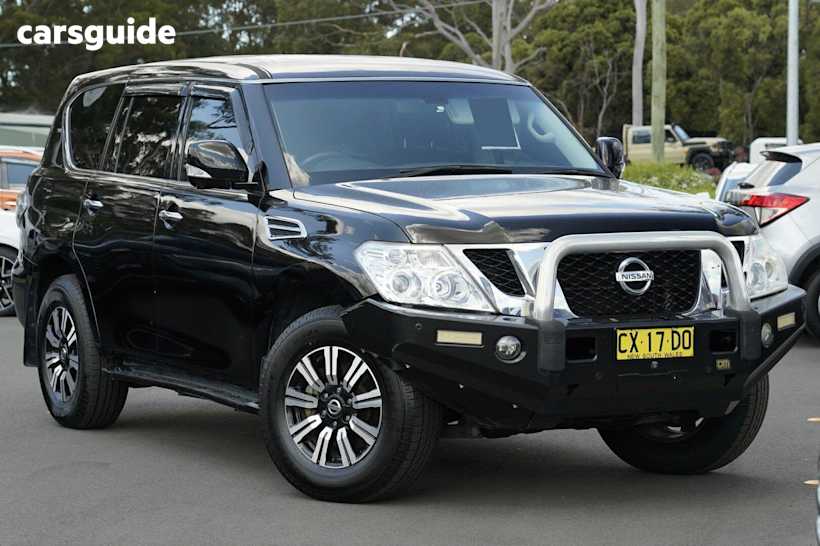 Black 2017 Nissan Patrol SUV TI 4X4
