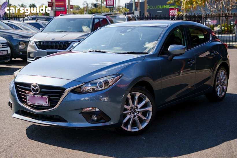 Blue 2015 Mazda 3 Hatchback Sp25