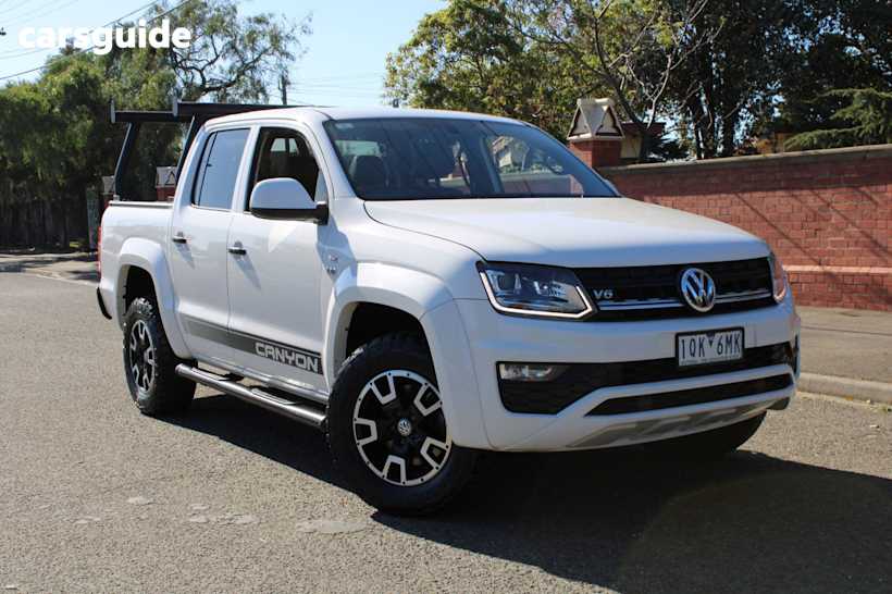 White 2019 Volkswagen Amarok Dual Cab Utility Tdi500 V6 Core 4Motion