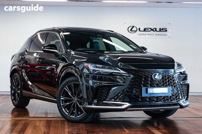 Black 2024 Lexus RX SUV RX350 F SPORT 4X4