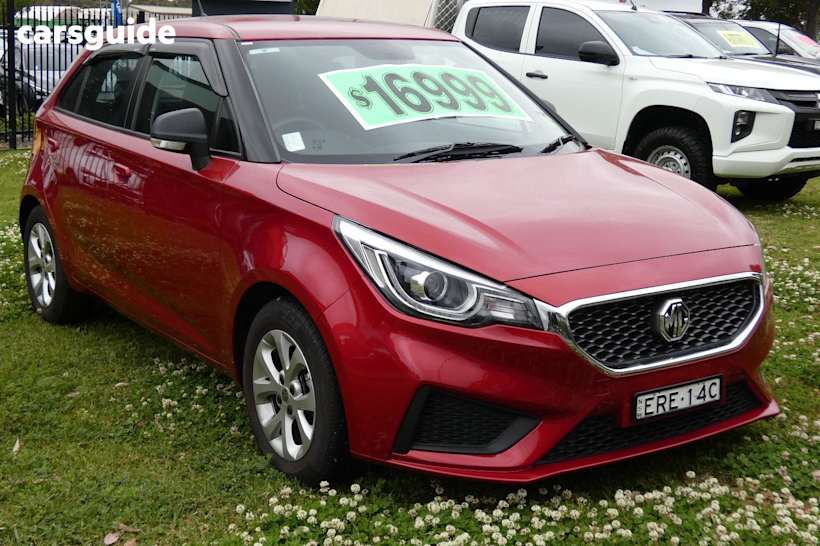 Red 2021 MG MG3 Hatch CORE F