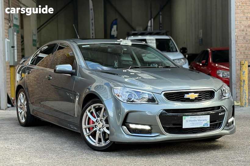 Grey 2015 Holden Commodore Sedan SS V REDLINE R