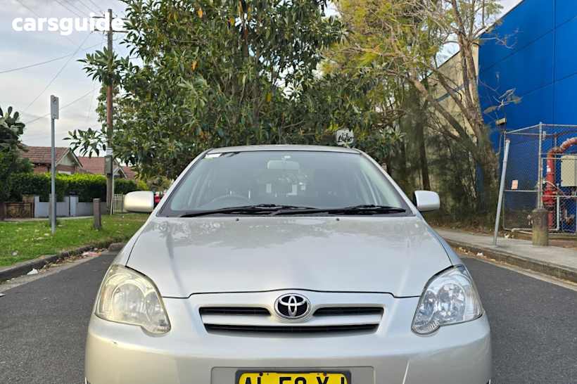 Silver 2006 Toyota Corolla Wagon Ascent