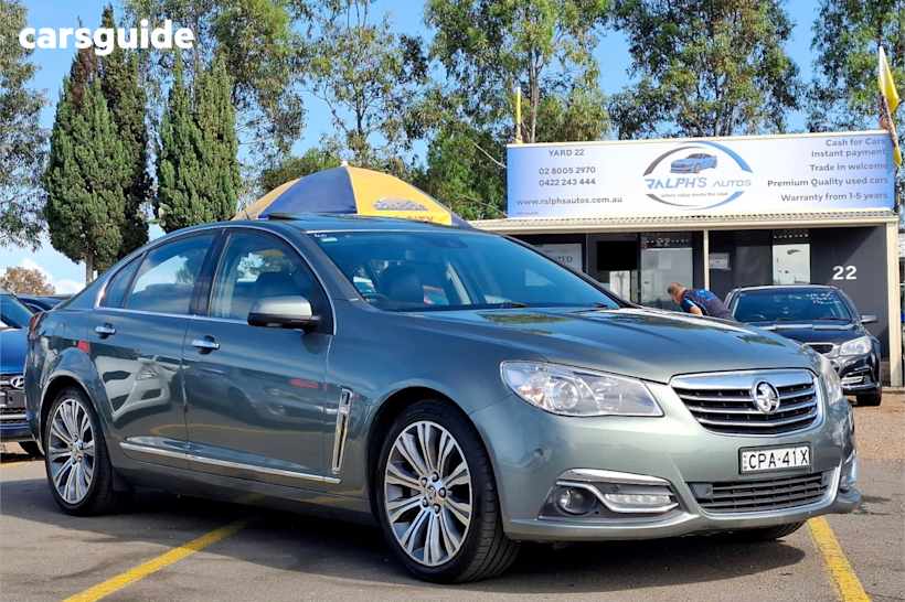 Grey 2013 Holden Calais Sedan V