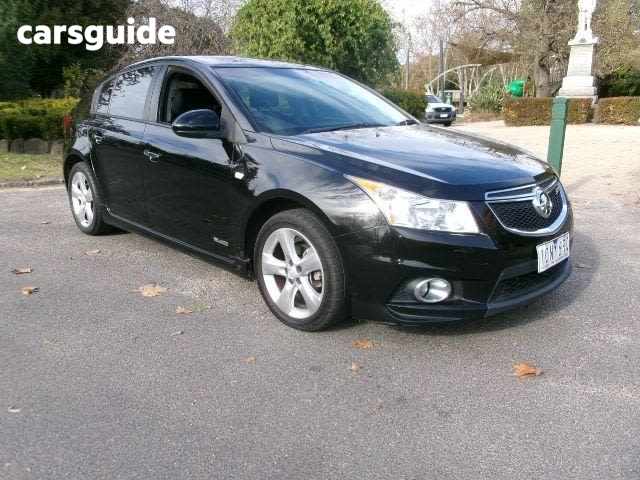 Black 2011 Holden Cruze Sedan SRI F