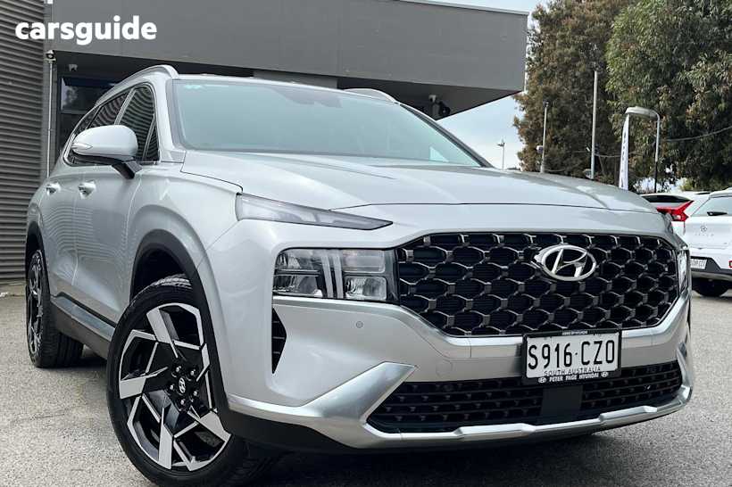 Silver 2023 Hyundai Santa FE SUV ELITE F