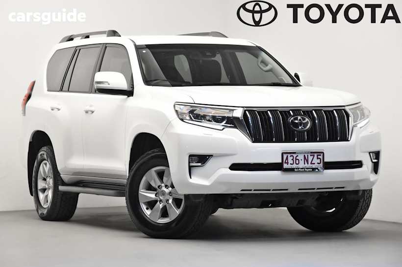 White 2021 Toyota Landcruiser Prado SUV GXL 4X4