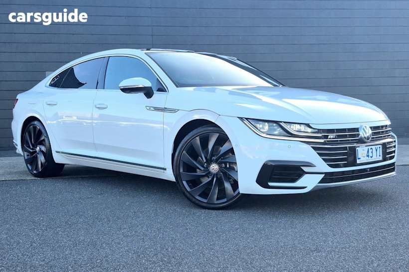 White 2019 Volkswagen Arteon Hatch 206TSI R-LINE 4WD
