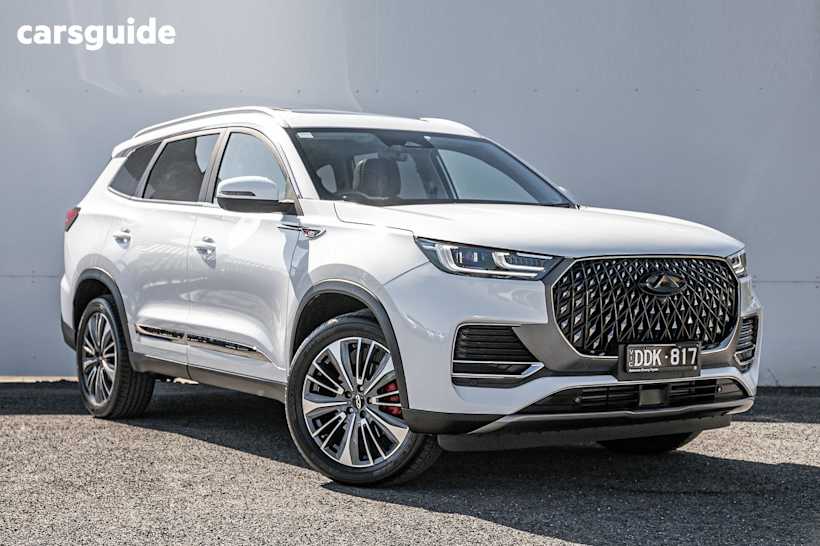 White 2024 Chery Tiggo 8 PRO MAX SUV ULTIMATE AWD 4X4
