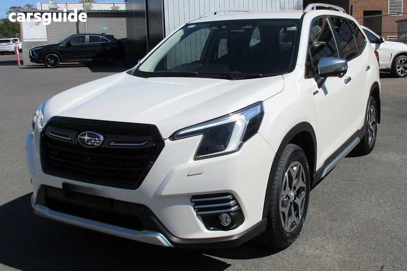 White 2022 Subaru Forester SUV HYBRID L 4WD