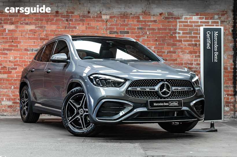 Grey 2025 Mercedes-Benz GLA-Class SUV GLA200 F