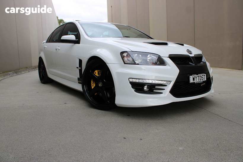 White 2010 HSV GTS Sedan