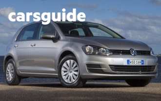 Black 2015 Volkswagen Golf Hatchback 90 Tsi Comfortline