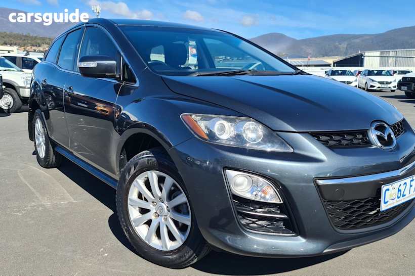 Grey 2011 Mazda CX-7 SUV CLASSIC F