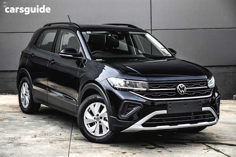 Black 2024 Volkswagen T-Cross SUV 85TSI LIFE F