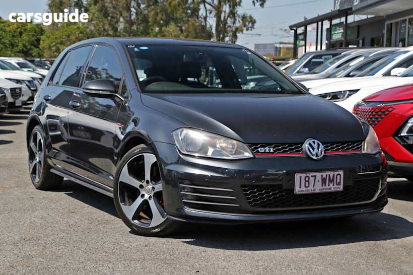 Grey 2013 Volkswagen Golf Hatch GTI F