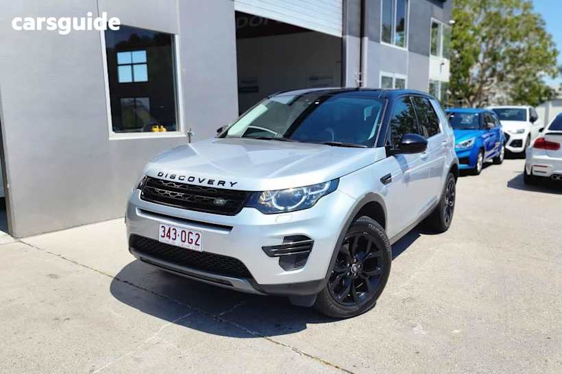 Silver 2017 Land Rover Discovery Sport Wagon Td4 150 Se 5 Seat