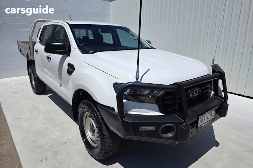 White 2021 Ford Ranger Ute Tray XL 4X4