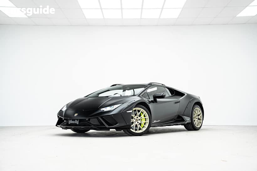 Black 2024 Lamborghini Huracan Coupe STERRATO 4WD
