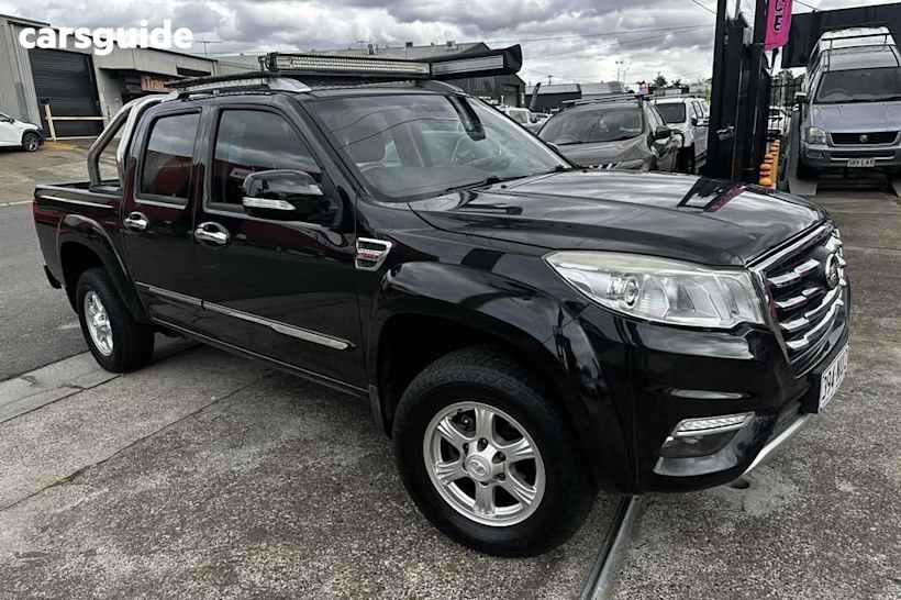 Black 2017 Great Wall Steed Dual Cab Utility (4X4)