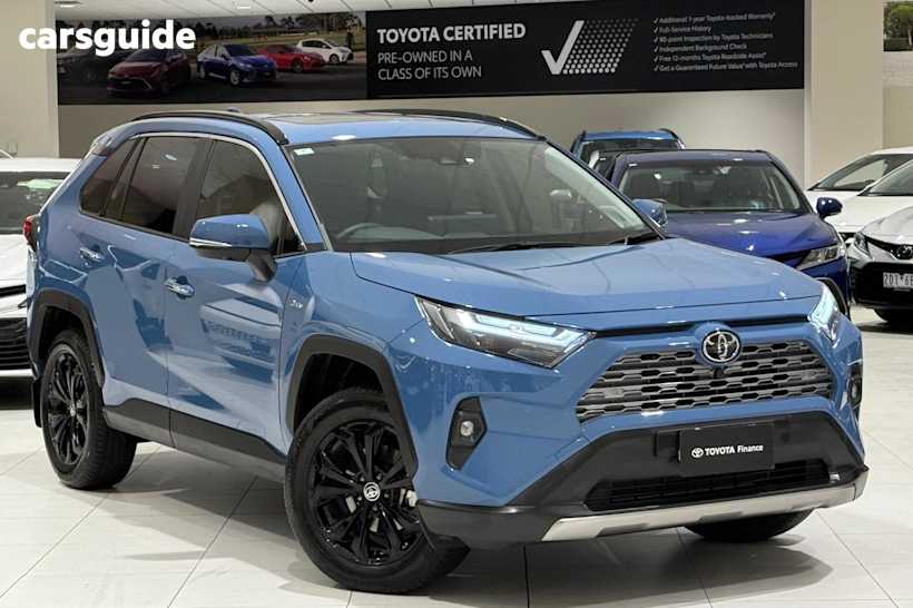 Blue 2025 Toyota RAV4 SUV CRUISER F