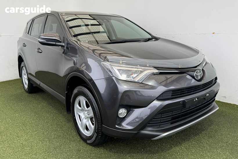 Grey 2017 Toyota RAV4 SUV GX F