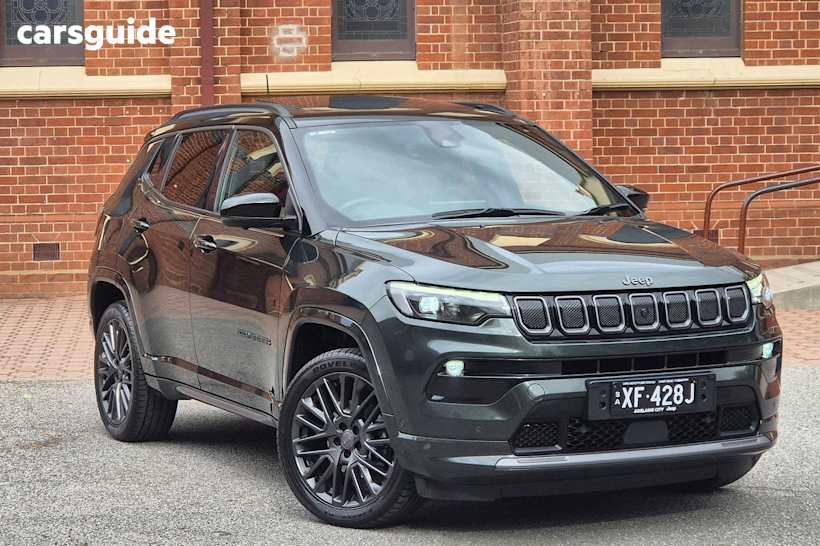 Green 2022 Jeep Compass SUV S-LIMITED 4X4