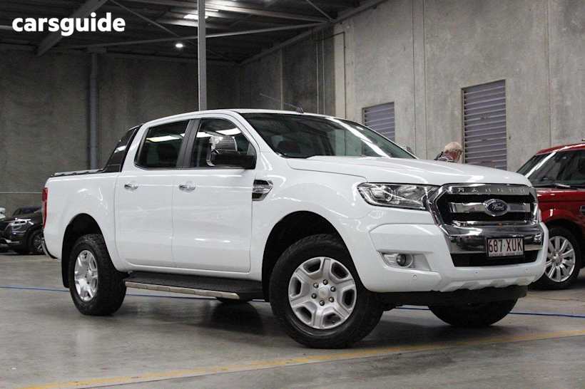 White 2017 Ford Ranger Dual Cab Utility Xlt 3.2 (4X4)