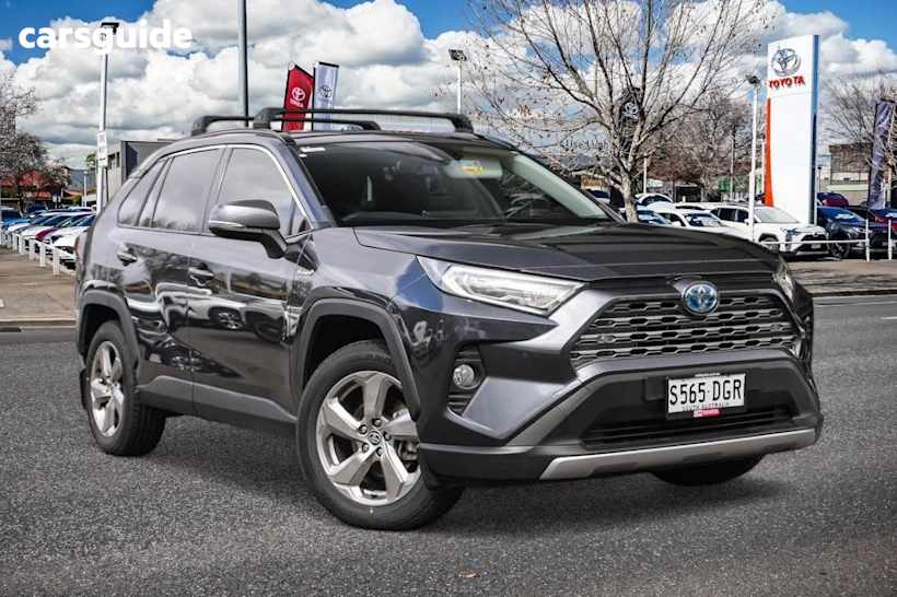Grey 2020 Toyota RAV4 SUV GXL F