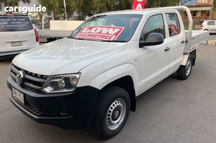 White 2012 Volkswagen Amarok Dual Cab Chassis Tdi340 (4X2)