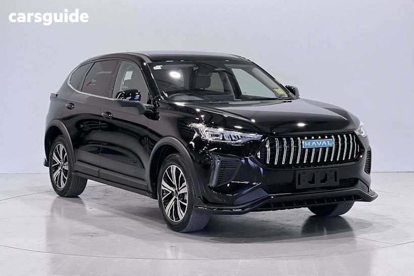 Black 2025 GWM Haval Jolion SUV LUX HYBRID F