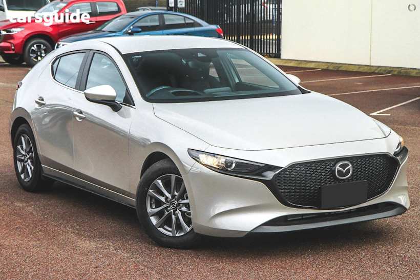 Beige 2025 Mazda Mazda3 Hatch G20 PURE F