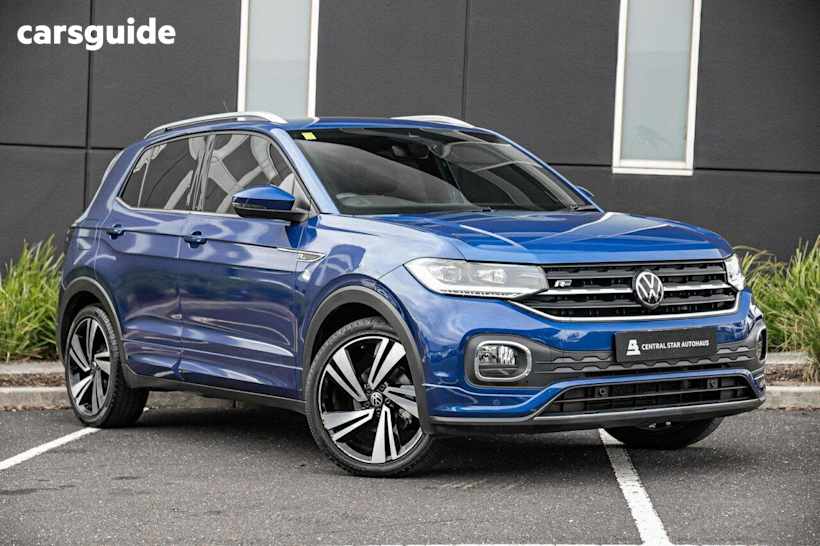 Blue 2020 Volkswagen T-Cross Wagon 85Tsi Style