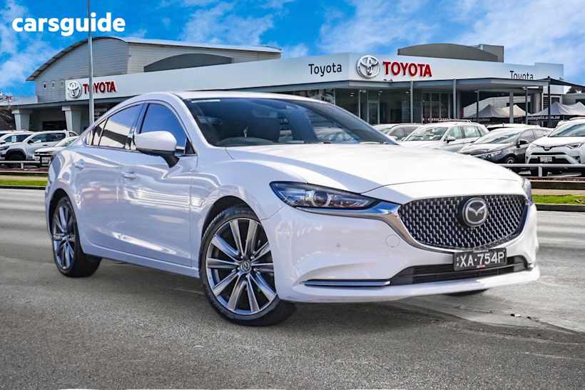 White 2018 Mazda Mazda6 Sedan ATENZA F