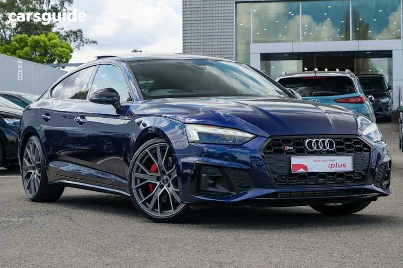 Blue 2022 Audi S5 Hatch 4WD
