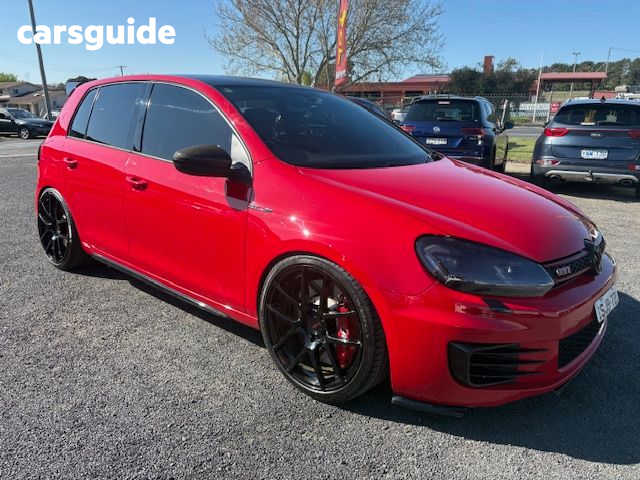 Red 2011 Volkswagen Golf Hatchback Gti