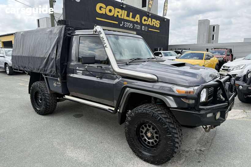 Grey 2017 Toyota Landcruiser Ute Tray GXL 4X4