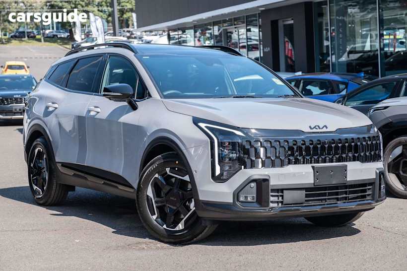 Grey 2025 Kia Sportage SUV HEV GT-LINE F