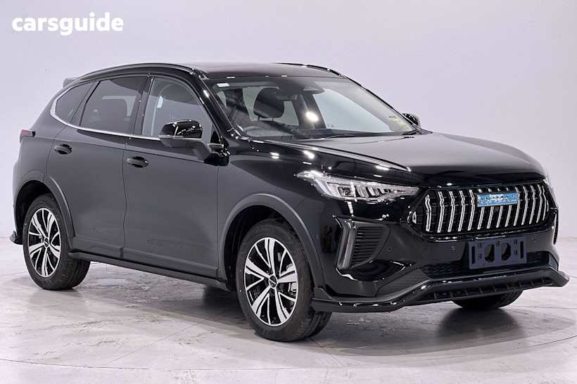 Black 2025 GWM Haval Jolion SUV ULTRA HYBRID F