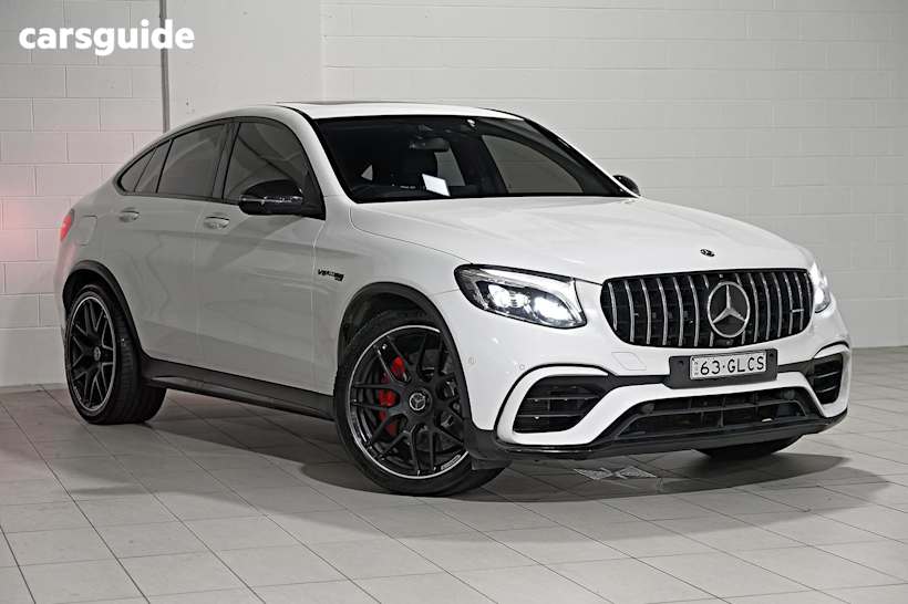 White 2018 Mercedes-Benz GLC-Class SUV GLC63 AMG S 4WD
