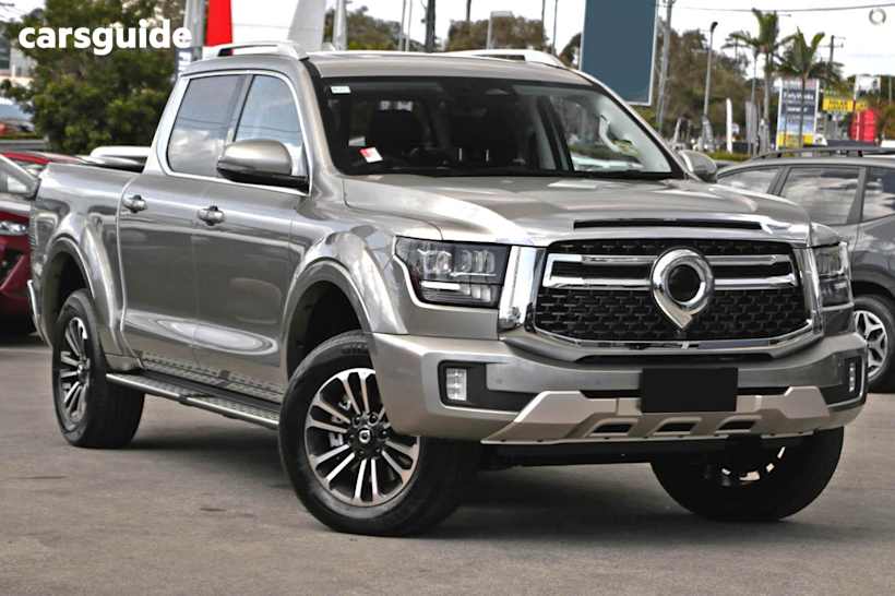 Silver 2025 GWM Cannon Alpha Ute Tray ULTRA 4WD