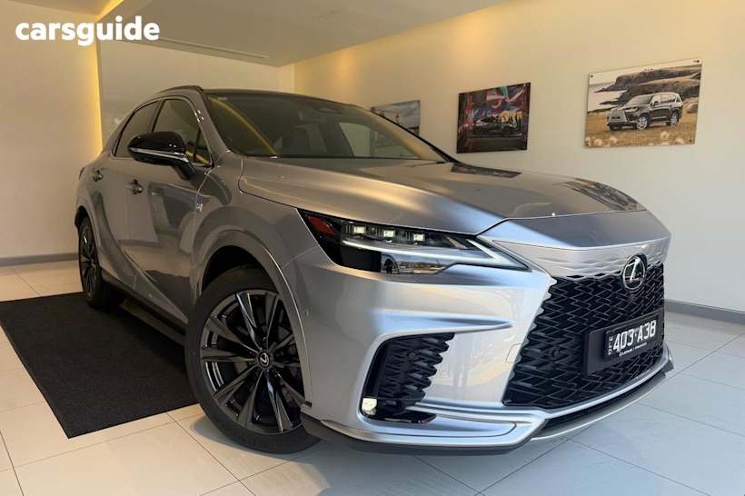 Grey 2024 Lexus RX SUV RX350 F SPORT 4X4