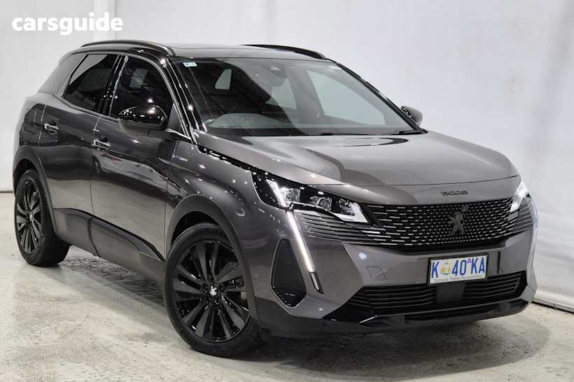 Grey 2022 Peugeot 3008 SUV GT SPORT PLUG-IN HYBRID AWD 4WD