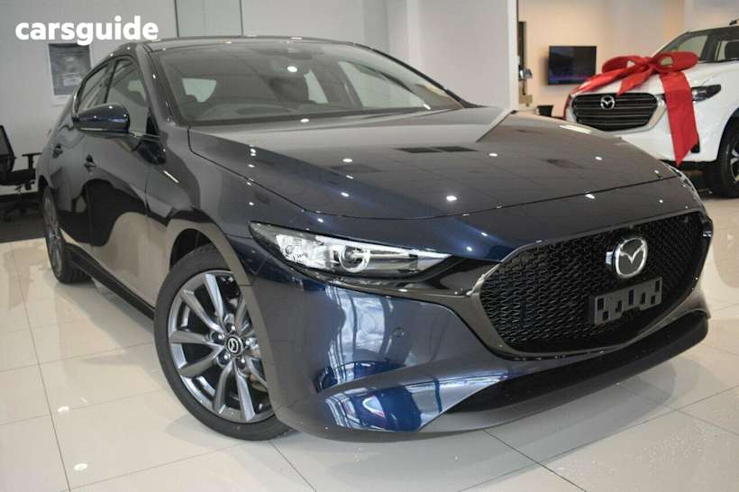 Blue 2025 Mazda 3 Hatchback G20 Touring Vision
