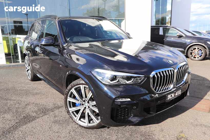 Black 2019 BMW X5 SUV XDRIVE30D M SPORT 4X4