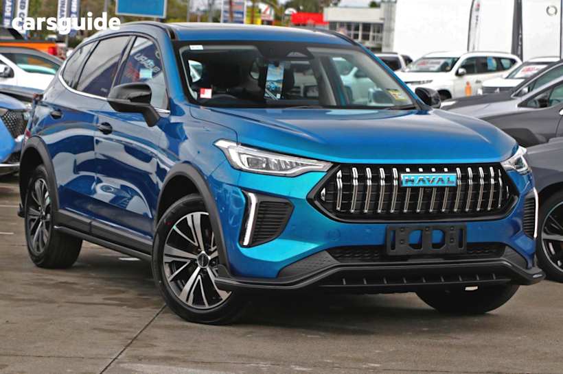 Blue 2025 GWM Haval Jolion SUV ULTRA HYBRID F
