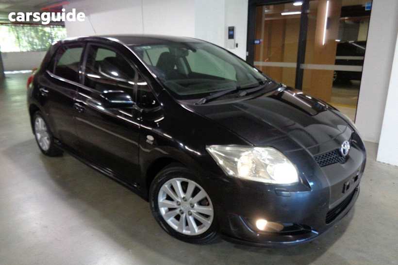Black 2007 Toyota Corolla Hatchback Levin Zr