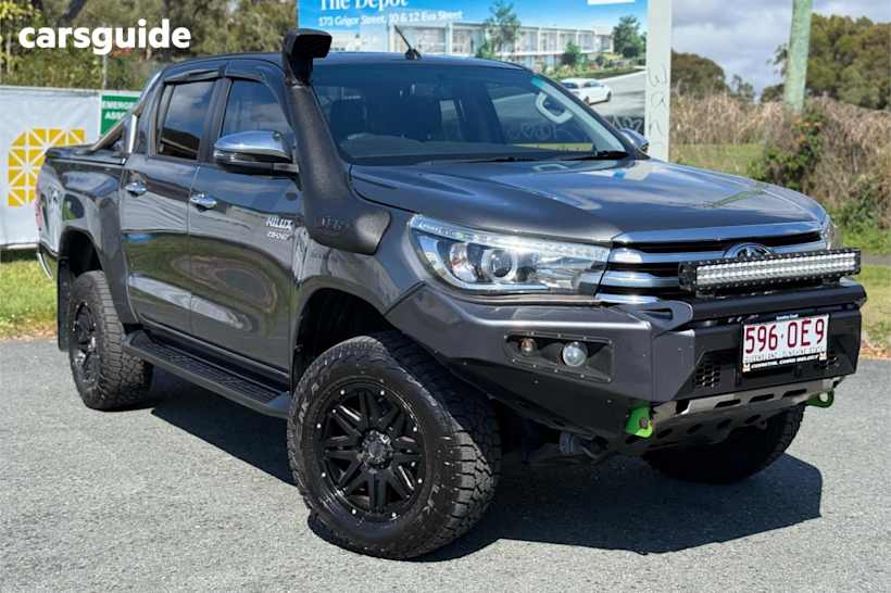 Grey 2017 Toyota Hilux Ute Tray SR5 4X4